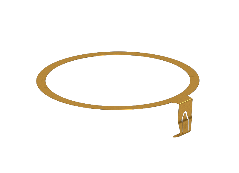 Reed contact, Gold plated