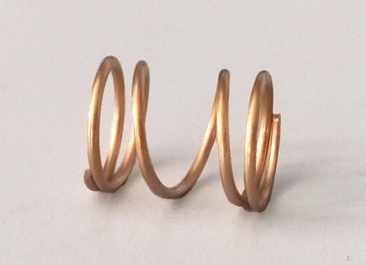 Compression spring 0.85x9.25x12.5x2.31 (Au) (5pcs)