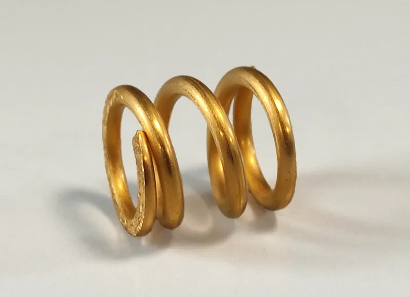 Compression spring 1,6x11, 6x8, L: 11,33 (Au, 5 pcs)