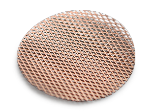 Current collector mesh 16.0 mm x 0.04 mm, Cu