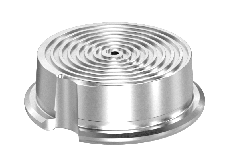 Lower plunger (flow field), Reduced Height 250, SS