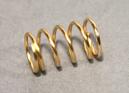 Compression spring 1x10x17.5x3.5 (Au)