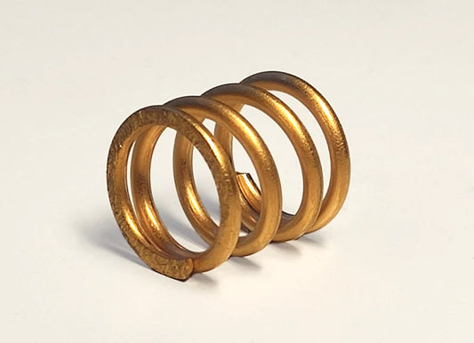 Compression spring for PAT series(40N) 1.3x11x11x2.25 (Au) (5 pcs)